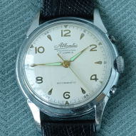 Unusual Atlantic timer - short duration chronograph